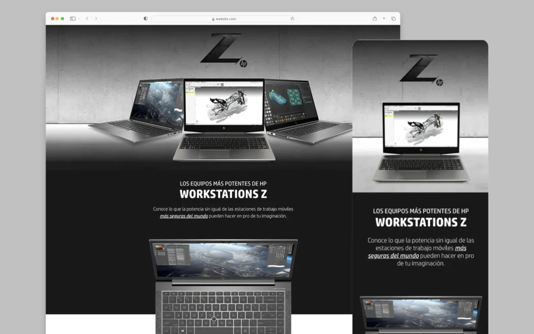 HP Z-Book Conversion-Focused Experience for Workstations