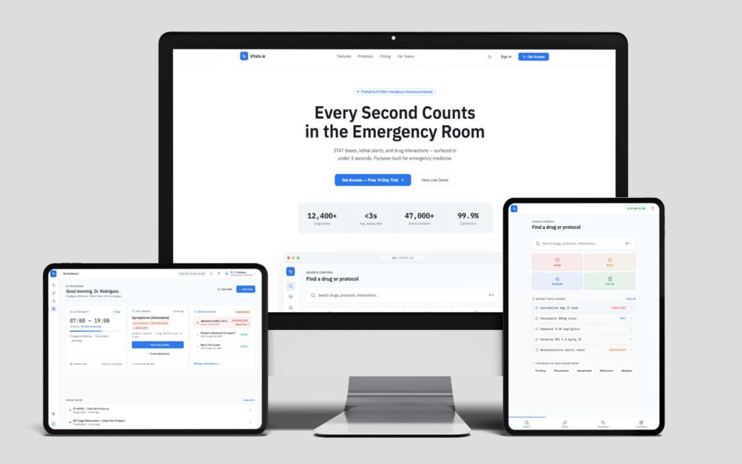 Vital.io — Full Website Architecture & UI Design