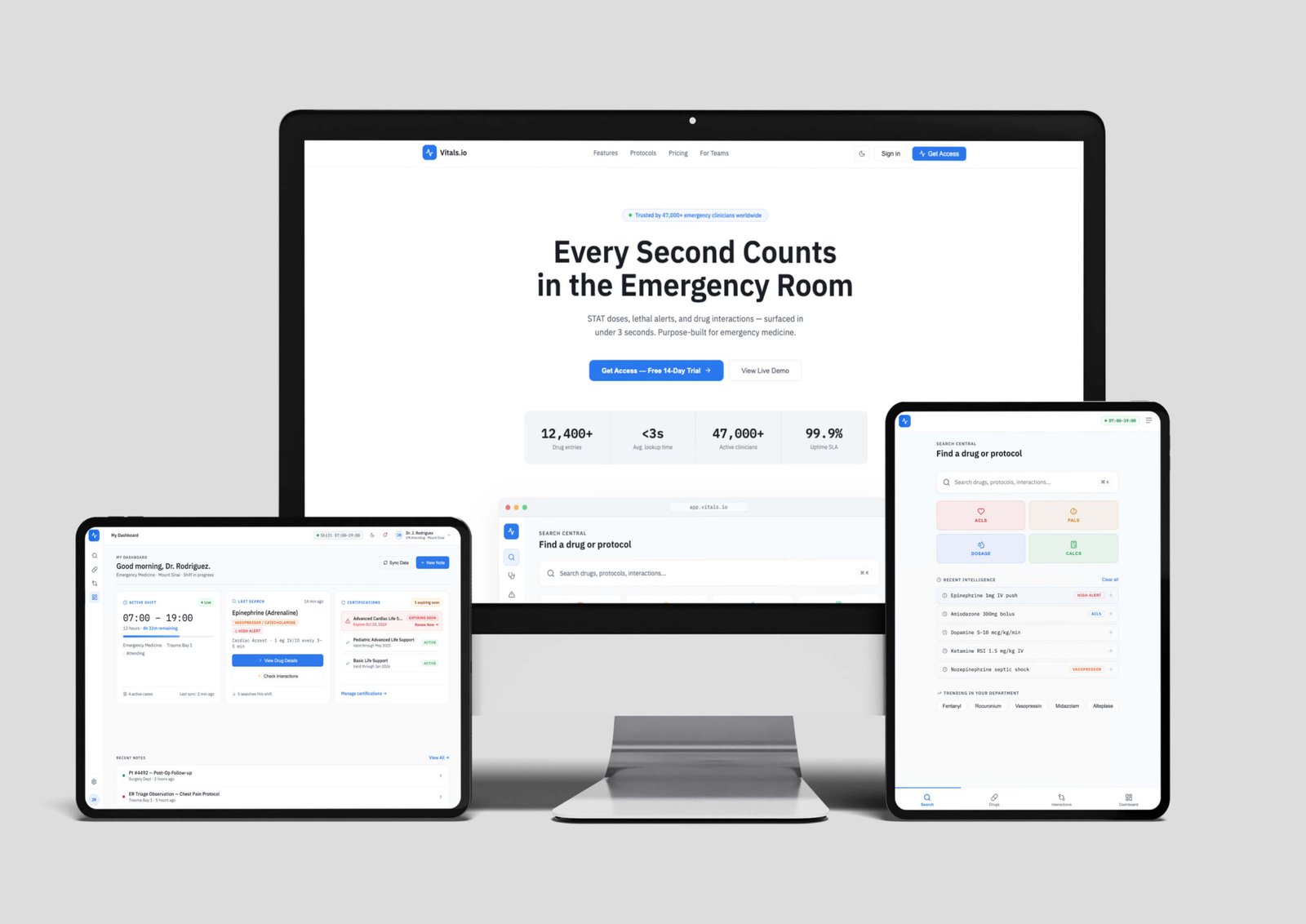 Vital.io — Full Website Architecture & UI Design